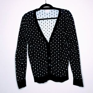💍 Merona Black & White Cardigan Plus Size XXL